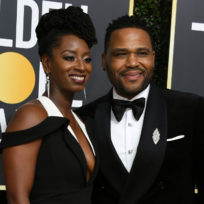 Alvina Stewart, ex-wife of Anthony Anderson at the Golden Globes